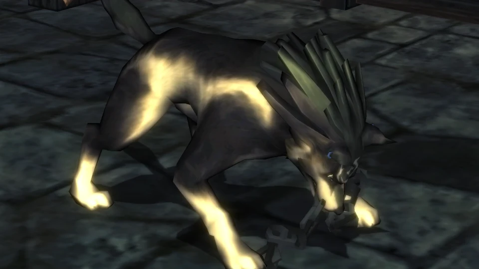 Official Dusklight gameplay scene featuring wolf form